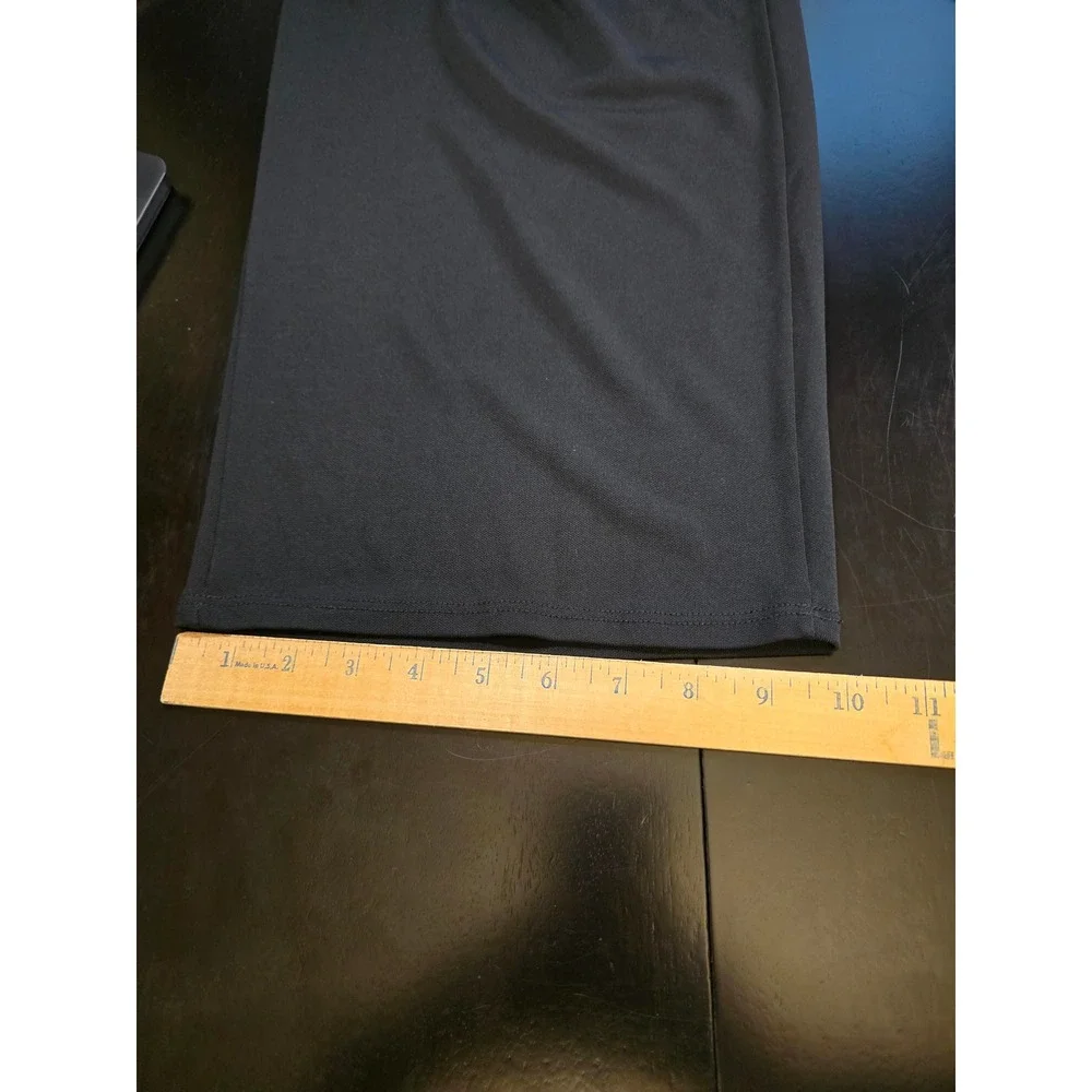 J. Jill Petite‎ Lg Pt Black Wide Leg Lounge Pants Rayon Blend Knit Elastic Waist